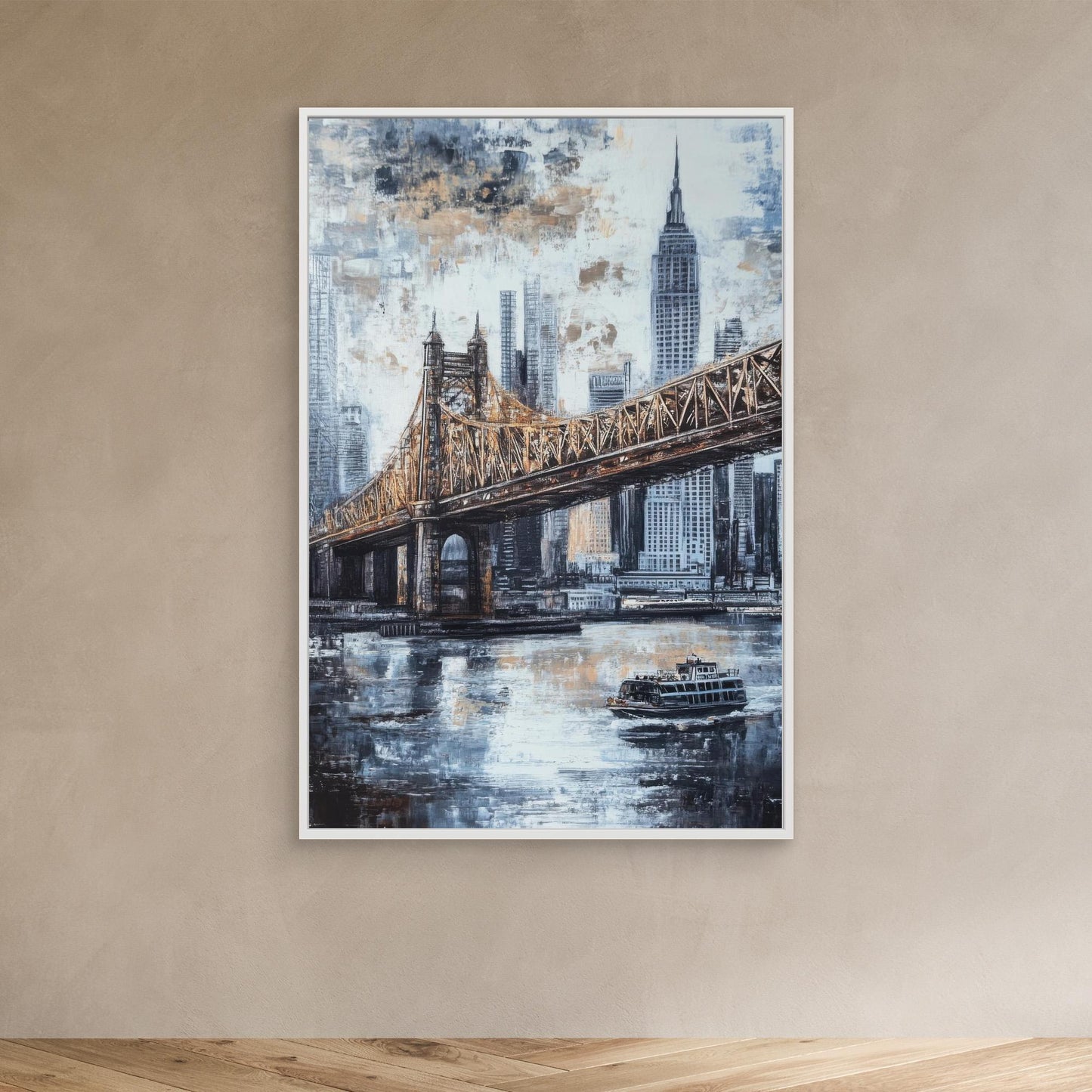 Cityscape wall art