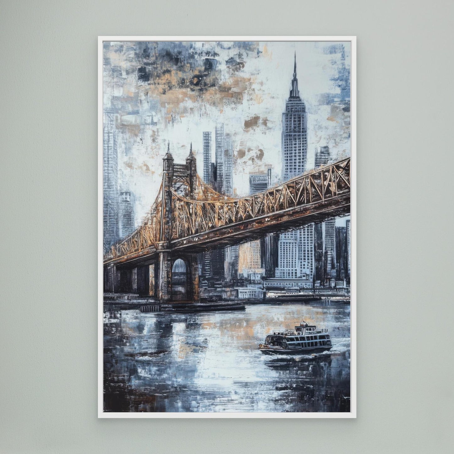 Cityscape wall art
