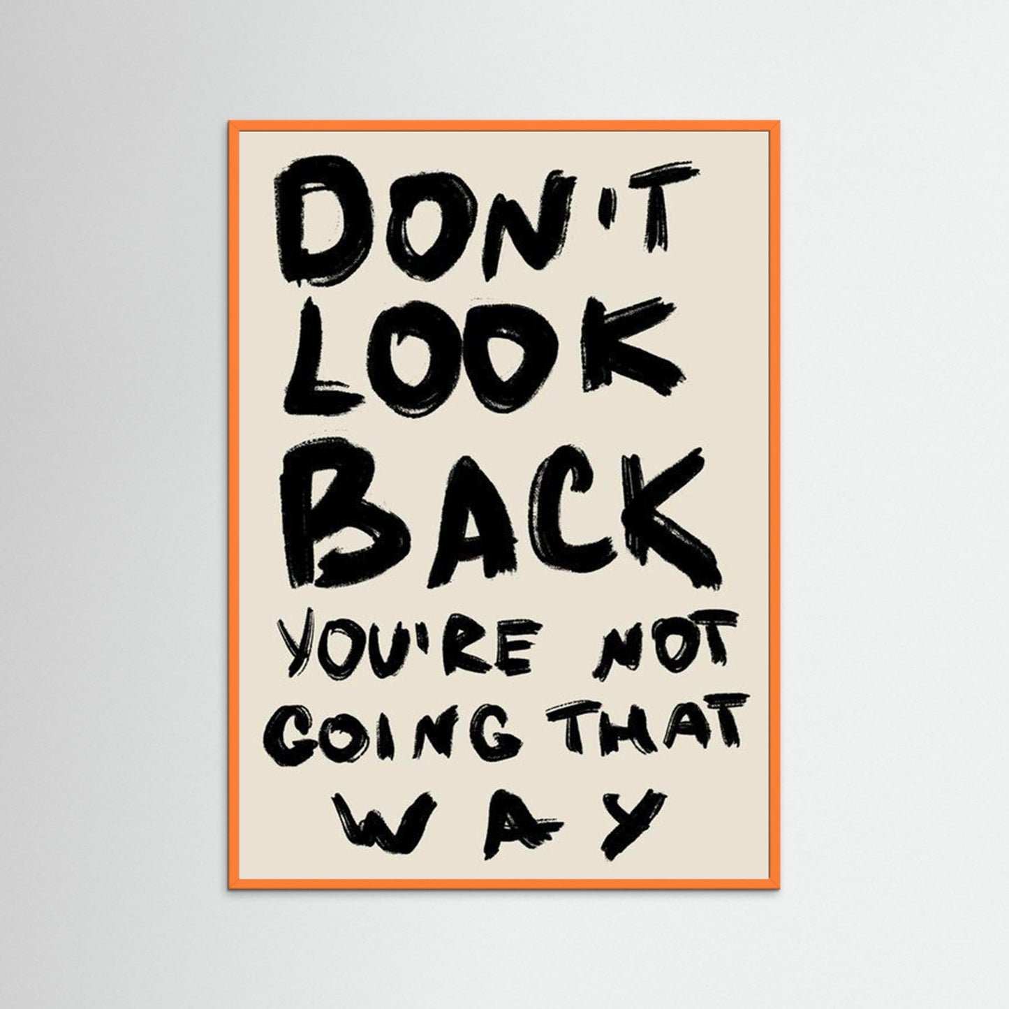 Framed poster wall art, qotes poster,print poster, motivation poster wall art