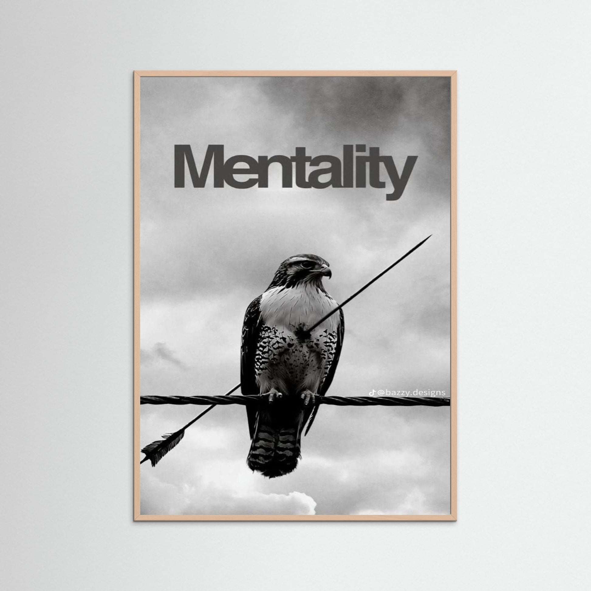 Framed poster wall art, eagle motivation poster,quotes poster, fine art poster 