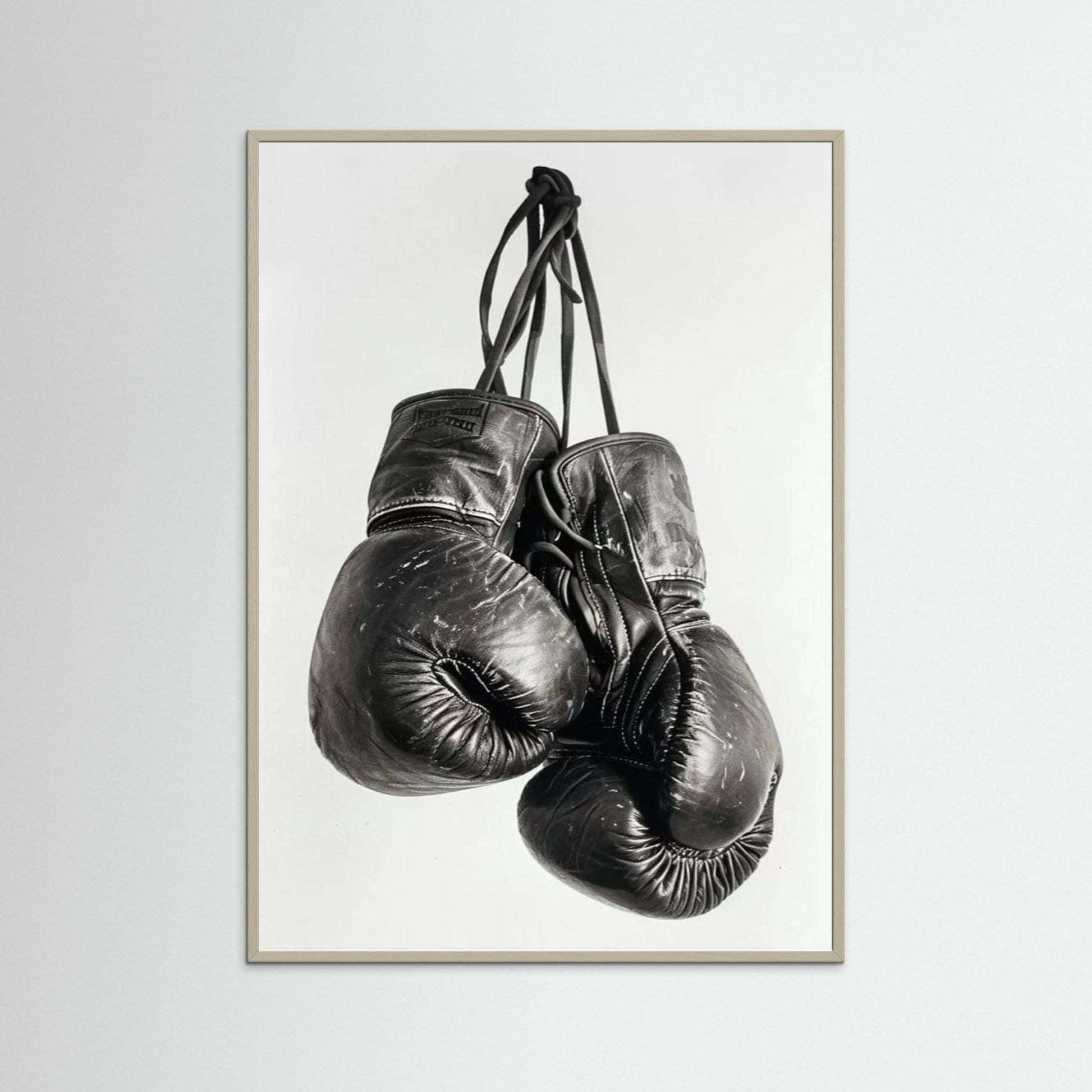 Framed poster wall art , boxing gloves poster , bedroom wall art , sport poster, fine art poster