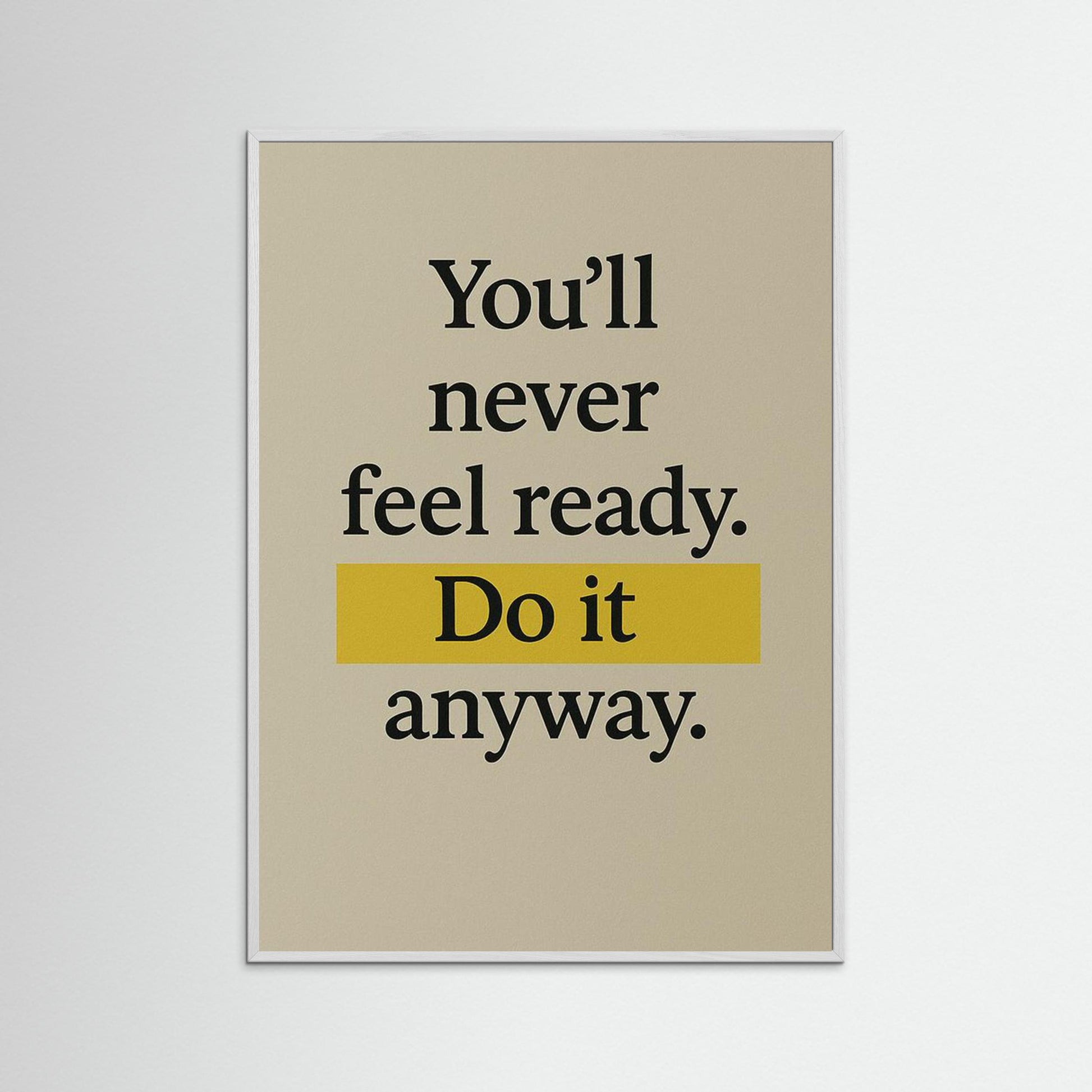 Framed poster wall art, qotes poster,print poster, printable wall art , room decoration, motivation poster 