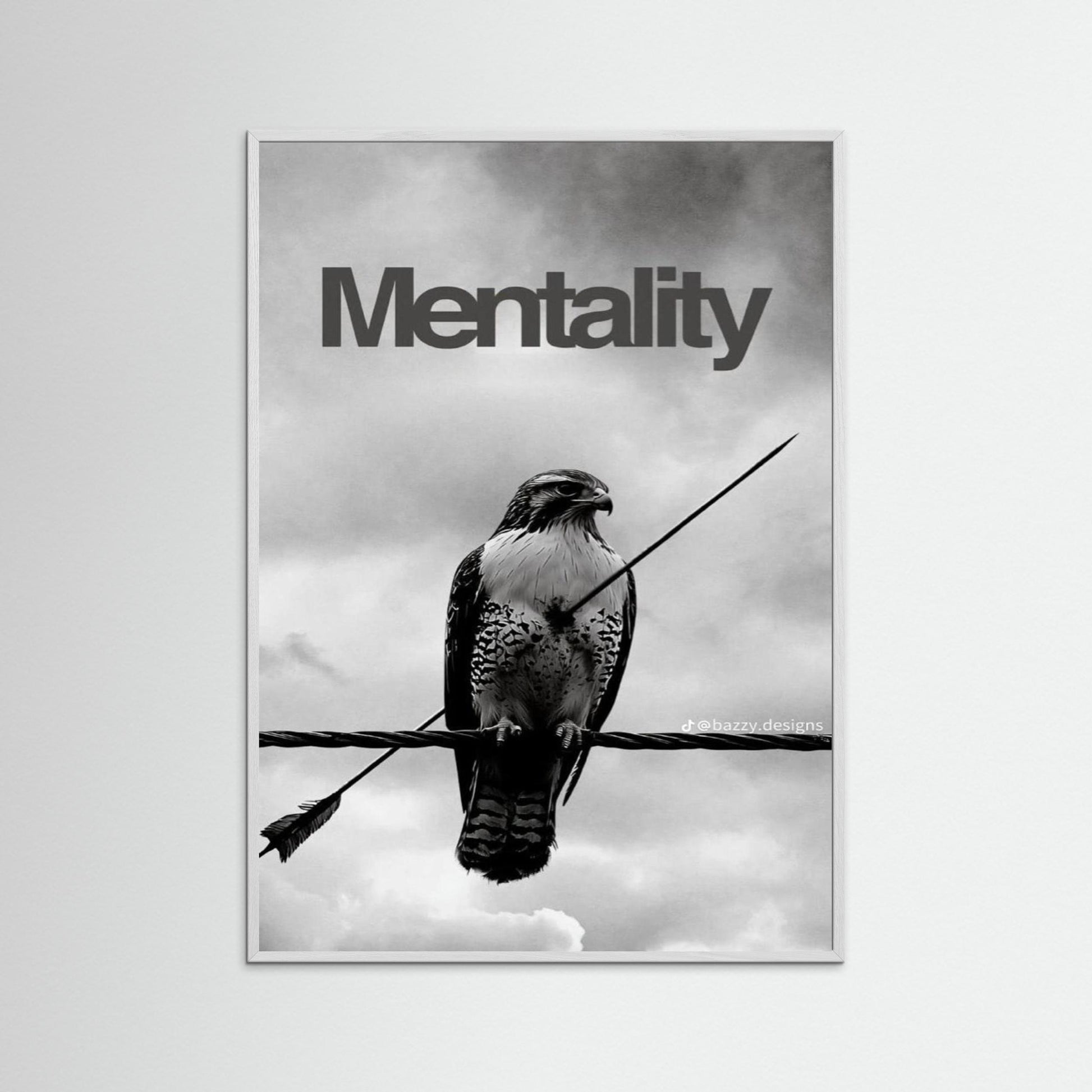 Framed poster wall art, eagle motivation poster,quotes poster, fine art poster 