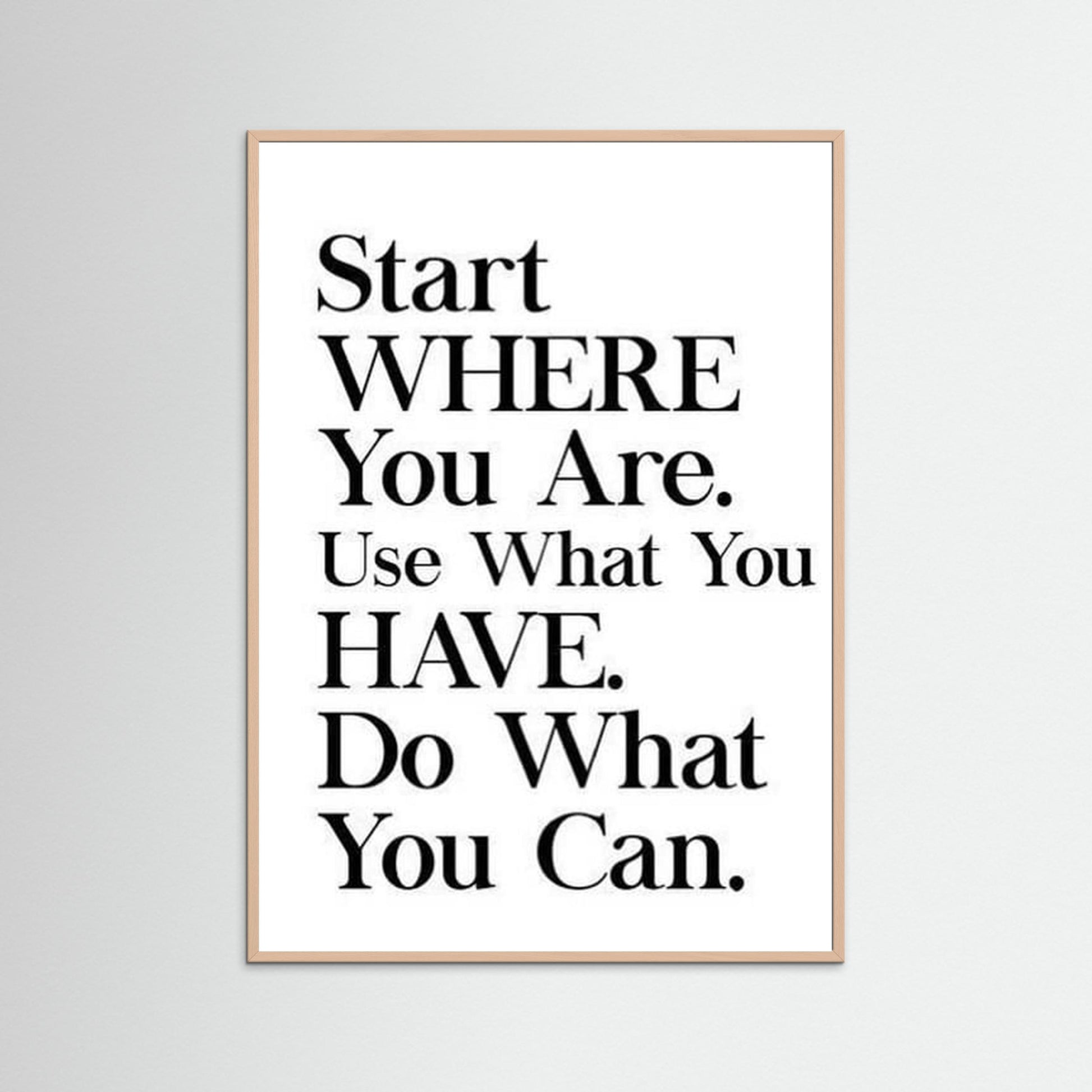 Framed poster wall art, qotes poster,print poster,