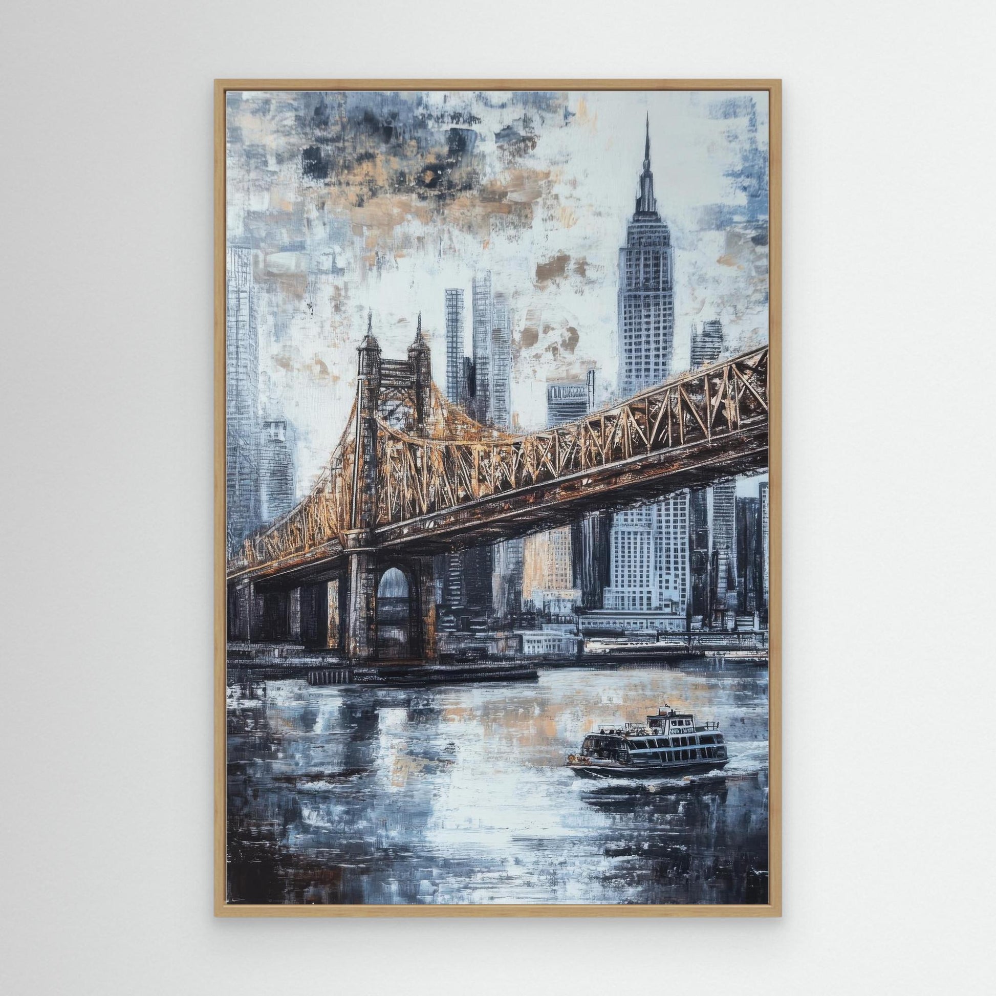 Cityscape wall art