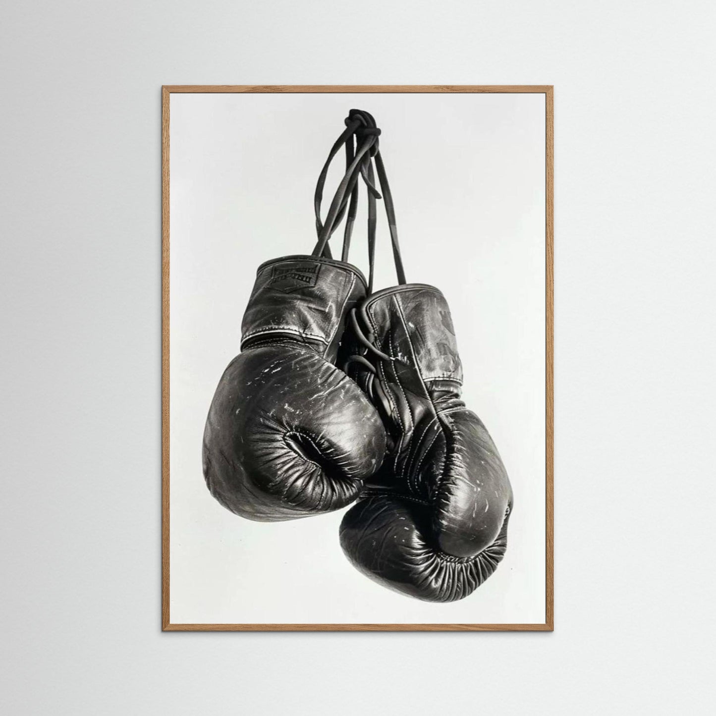 Framed poster wall art , boxing gloves poster , bedroom wall art , sport poster, fine art poster