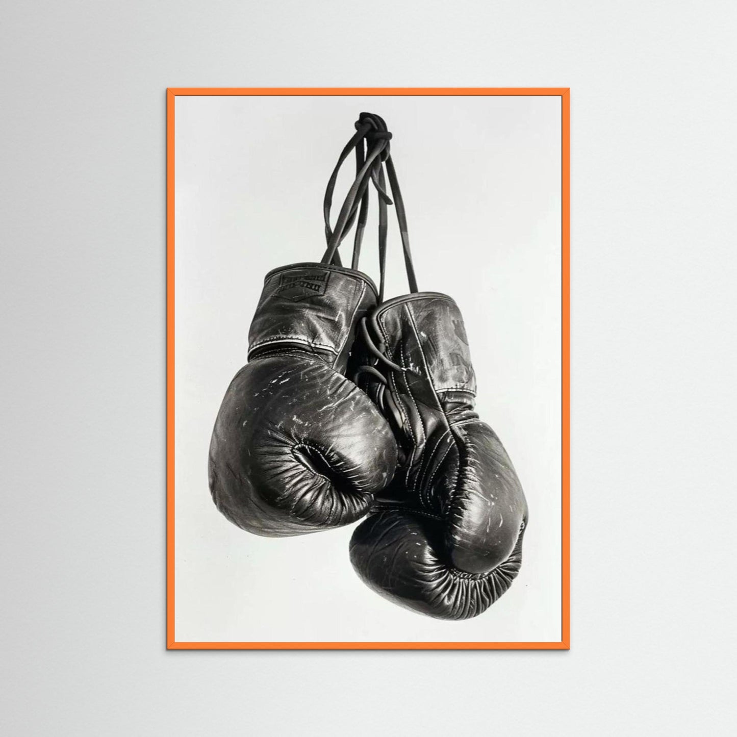 Framed poster wall art , boxing gloves poster , bedroom wall art , sport poster, fine art poster