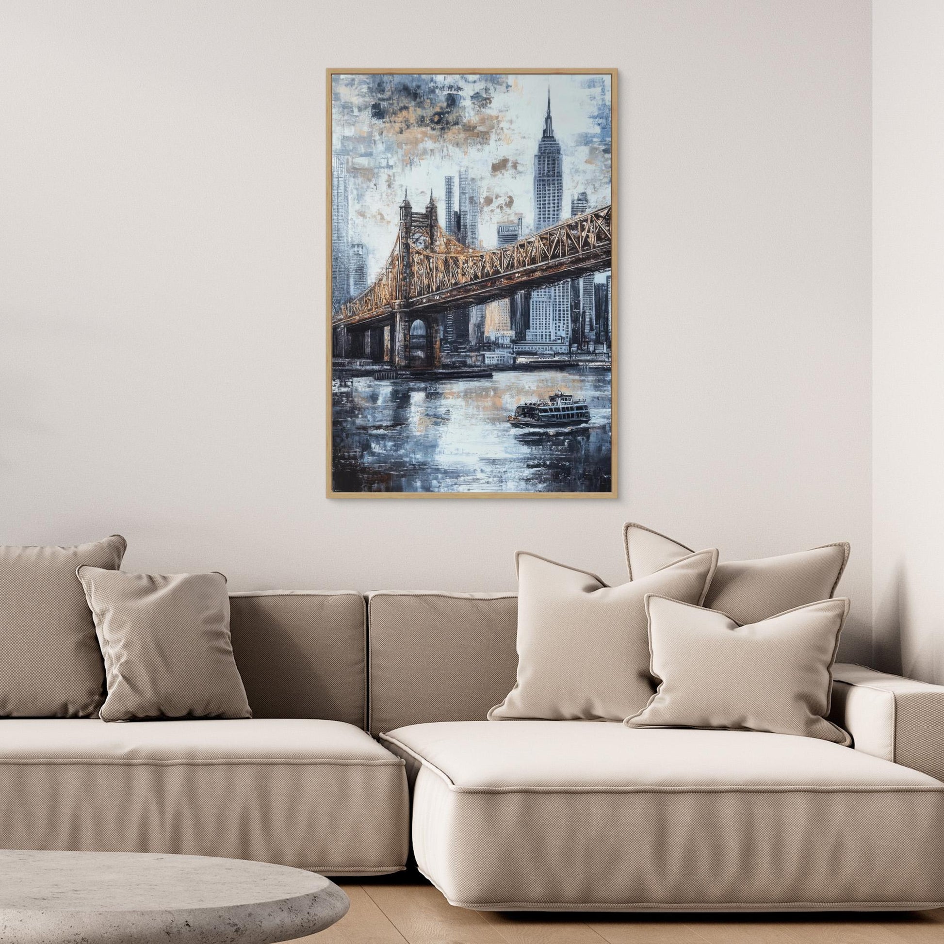 Cityscape wall art