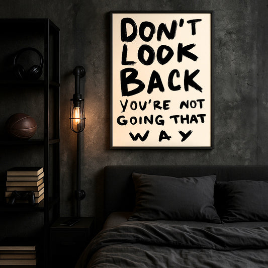 Framed poster wall art, qotes poster,print poster, motivation poster wall art