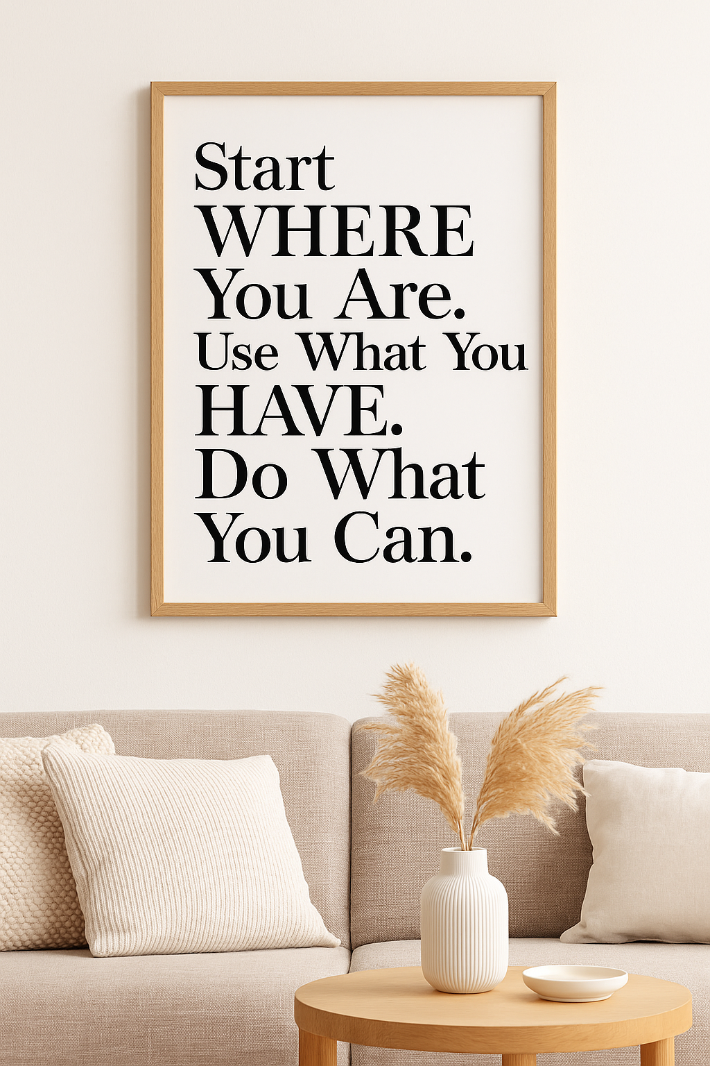 Framed poster wall art, qotes poster,print poster,