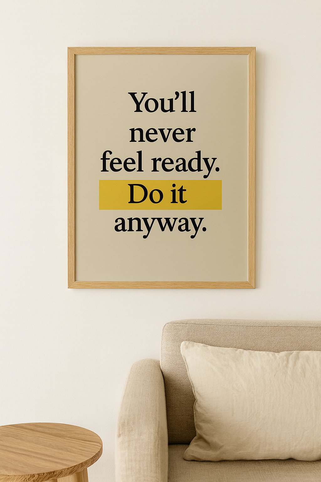 Framed poster wall art, qotes poster,print poster, printable wall art , room decoration, motivation poster