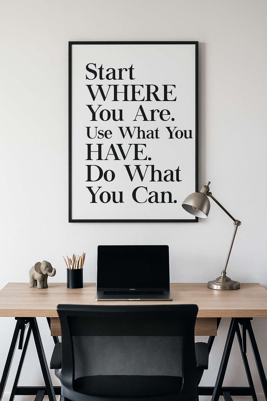 Framed poster wall art, quotes poster,print poster, motivation posters, office wall art