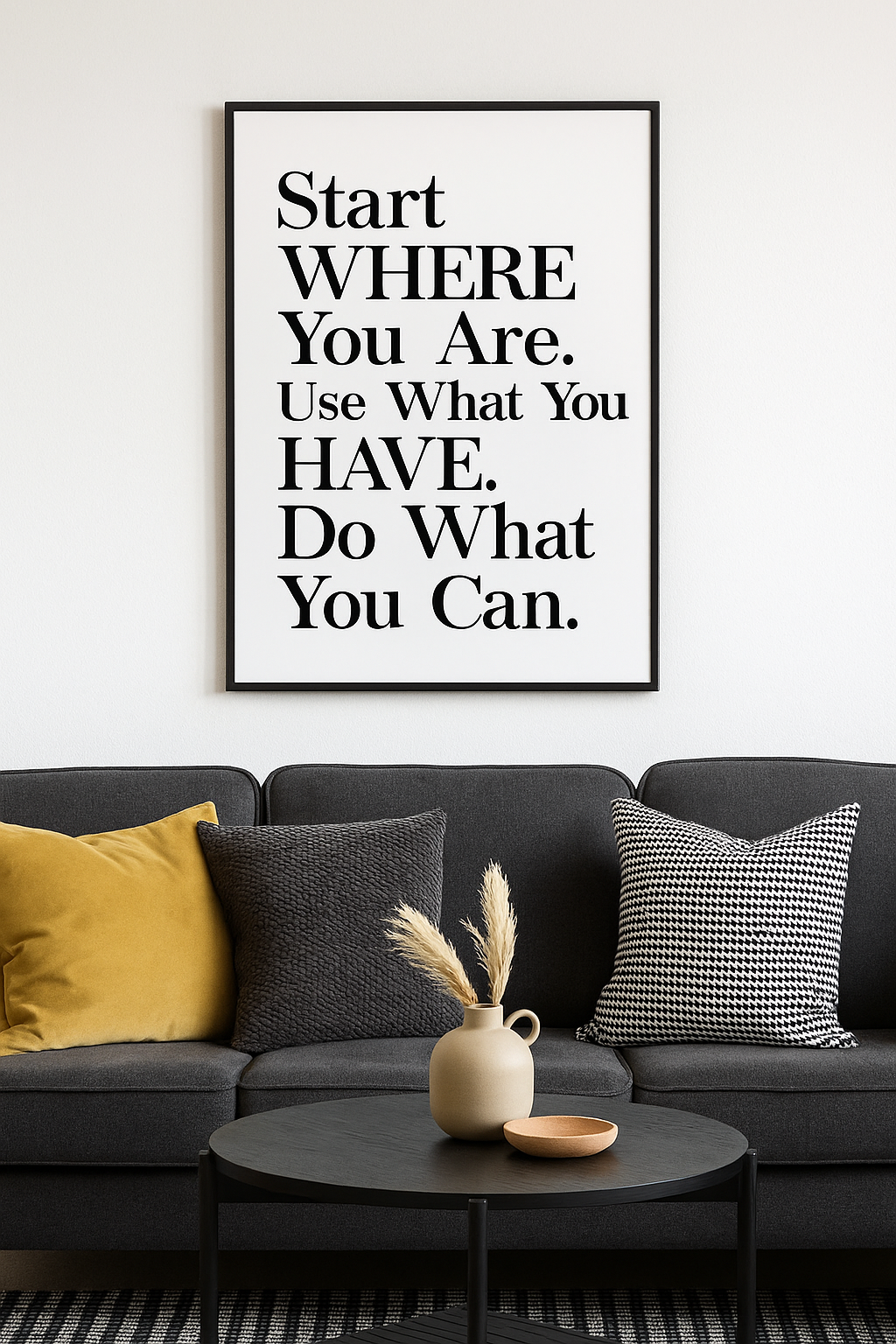Framed poster wall art, quotes poster,print poster, motivation posters, office wall art