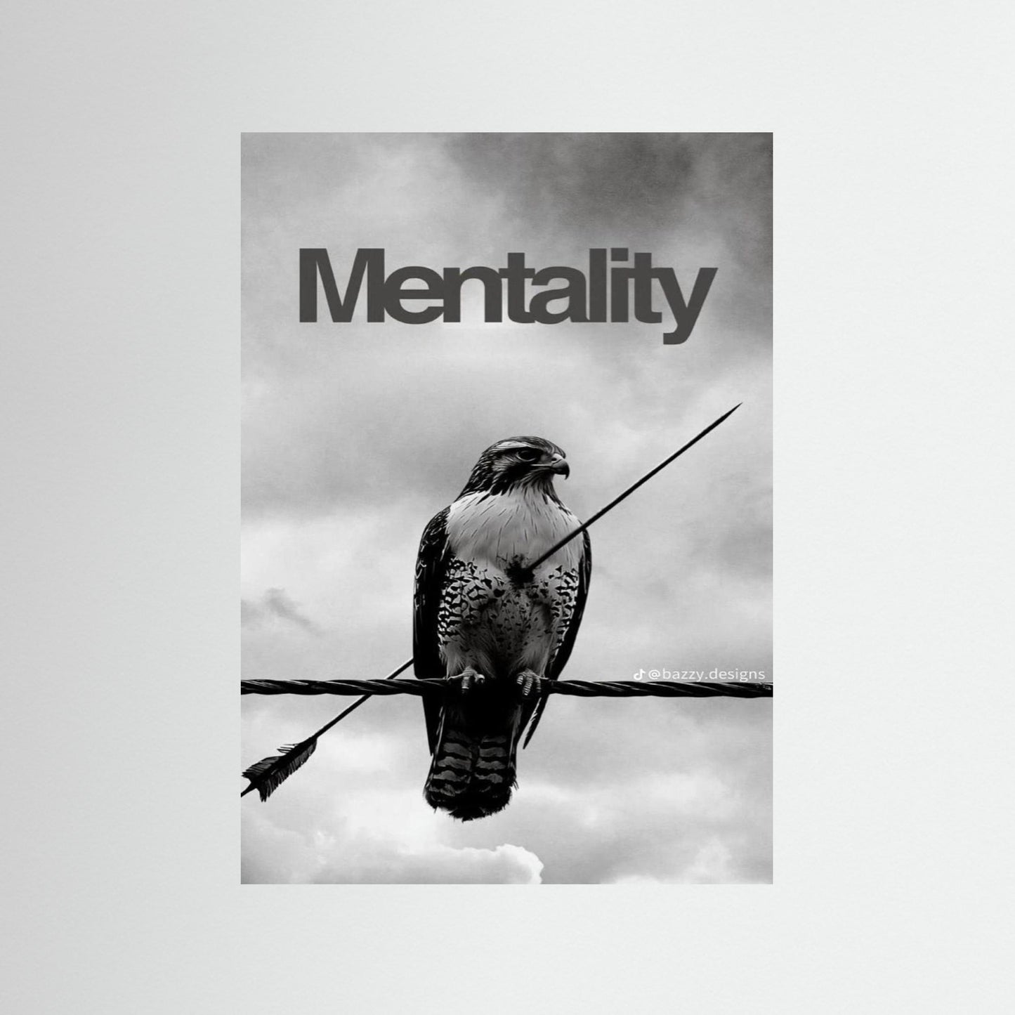 Framed poster wall art, eagle motivation poster,quotes poster, fine art poster 