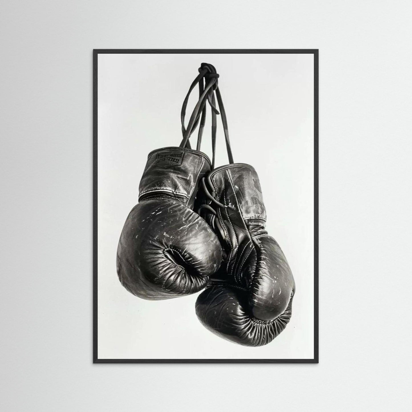 Framed poster wall art , boxing gloves poster , bedroom wall art , sport poster, fine art poster