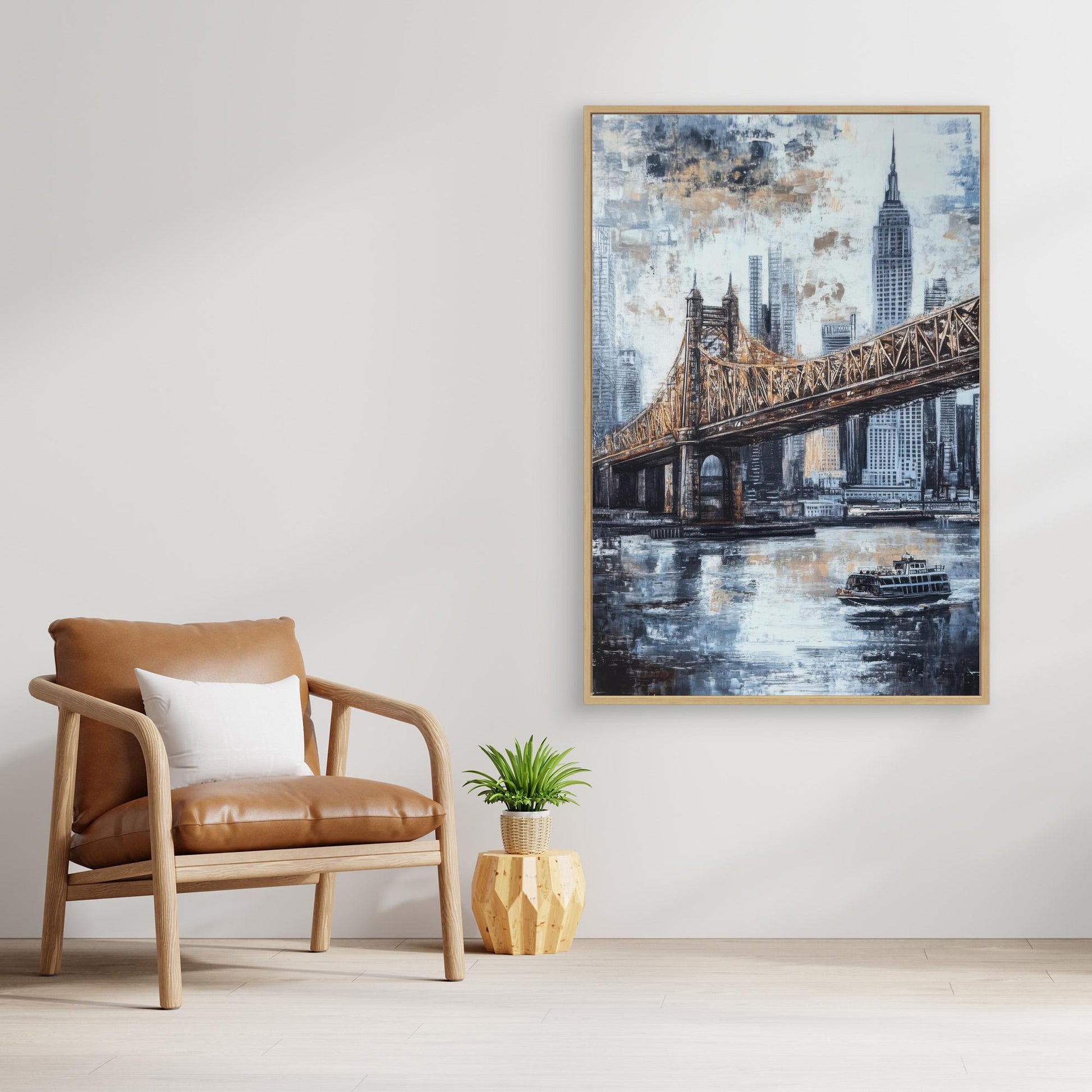 Cityscape wall art