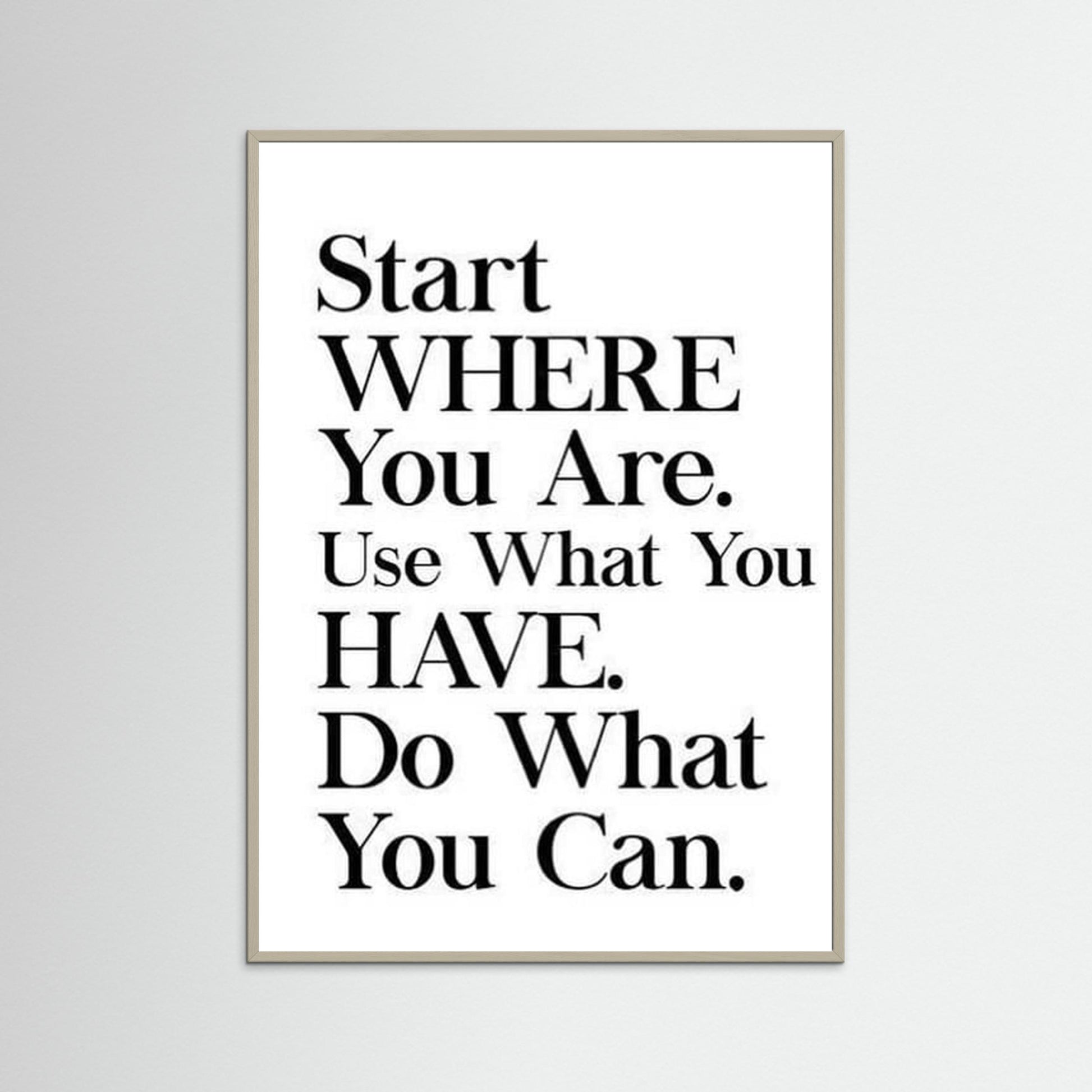 Framed poster wall art, qotes poster,print poster,