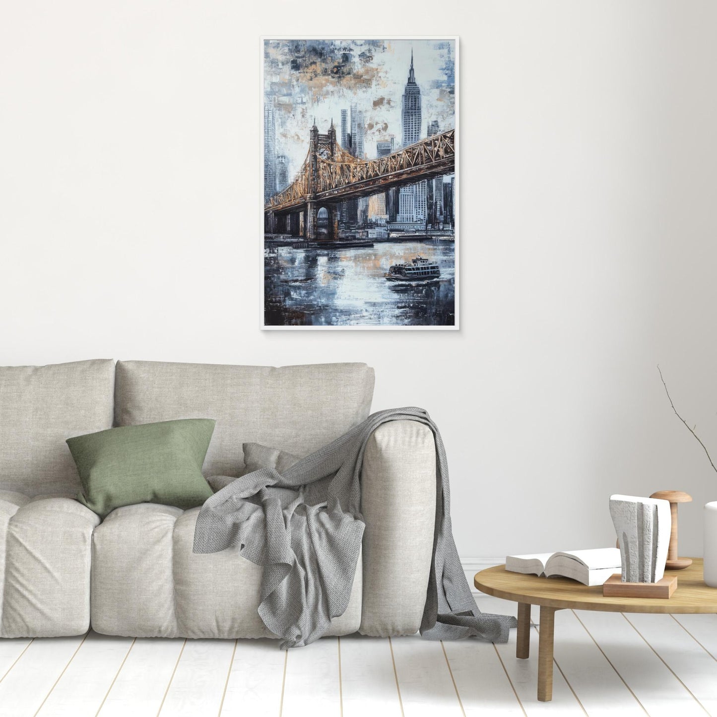 Cityscape wall art
