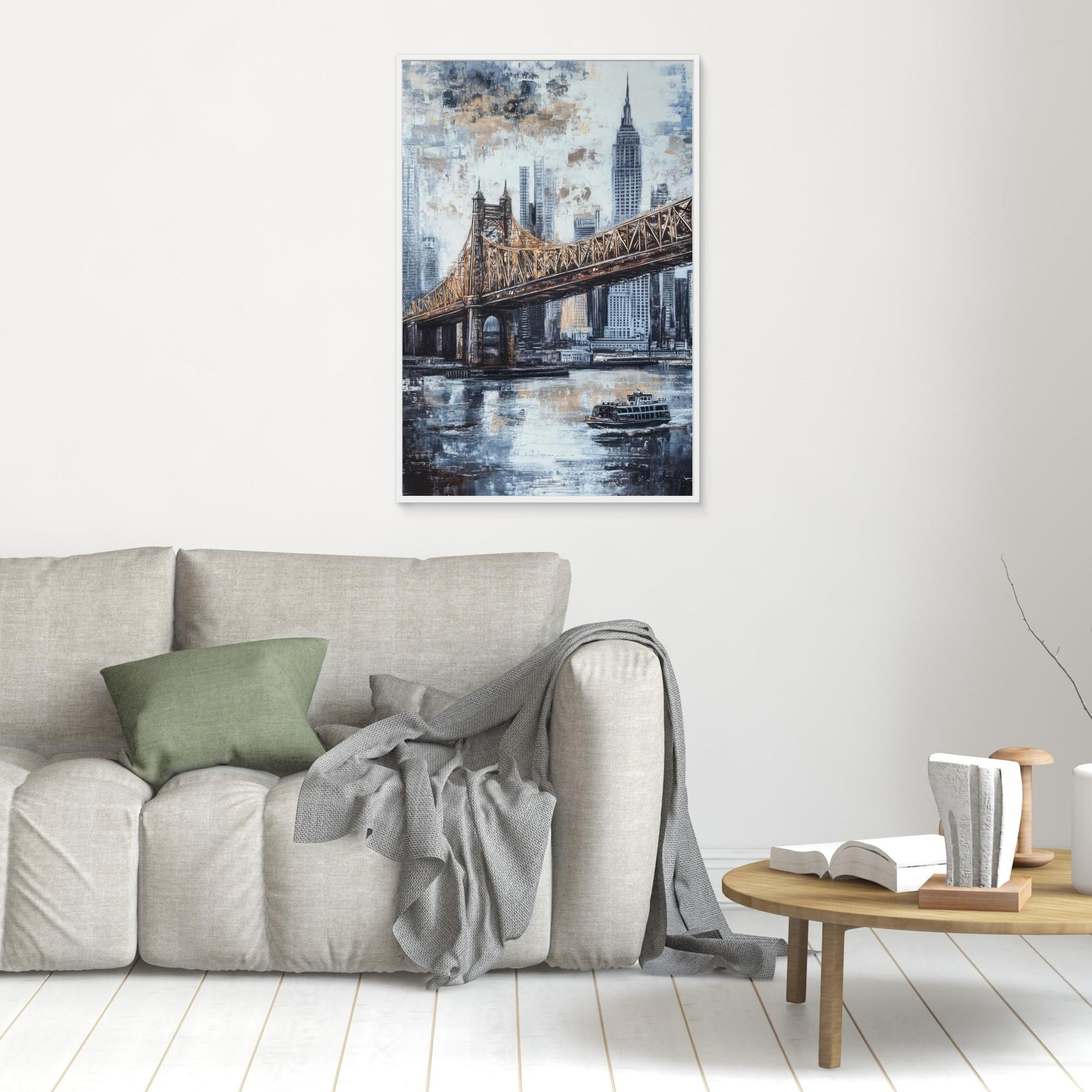Cityscape wall art