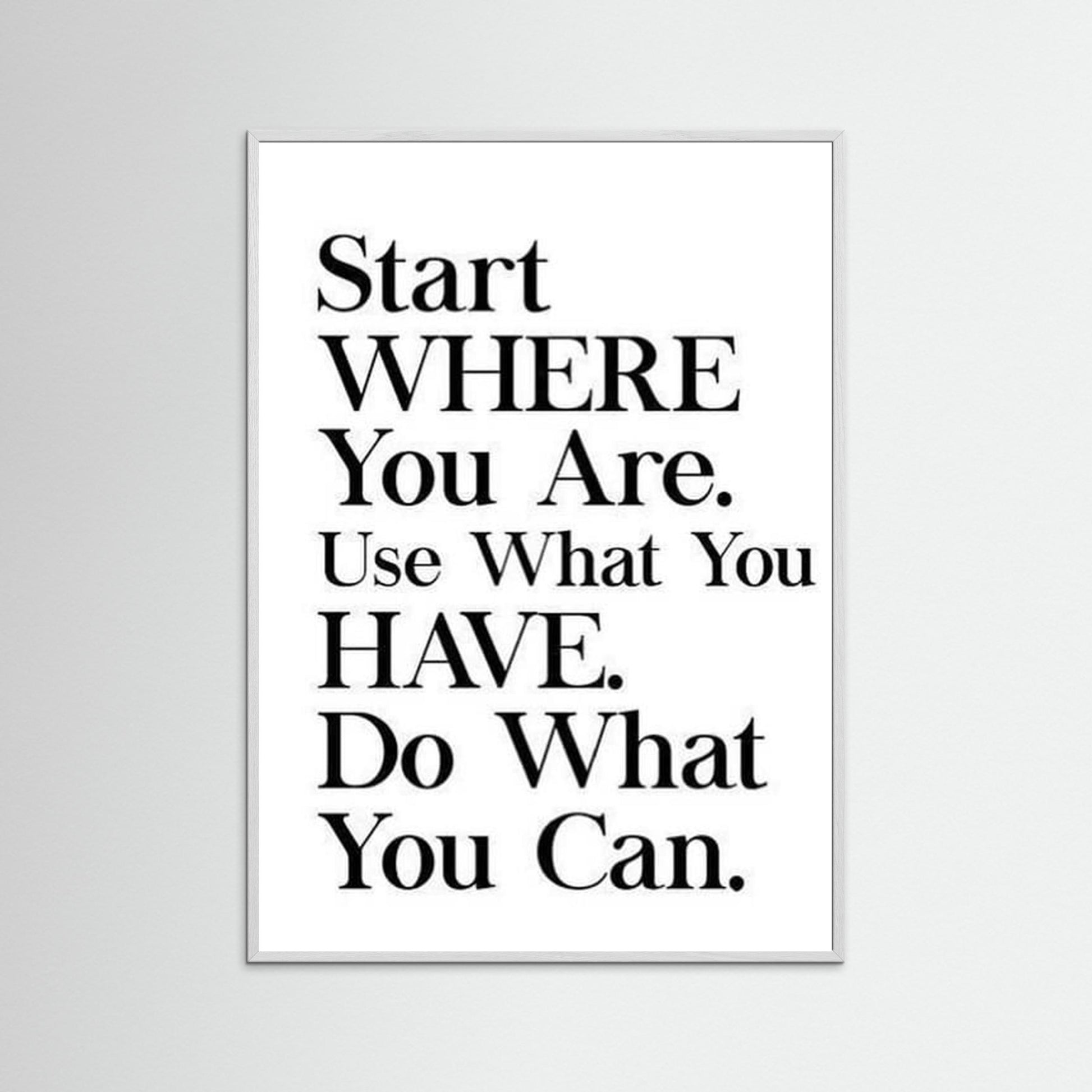 Framed poster wall art, qotes poster,print poster,