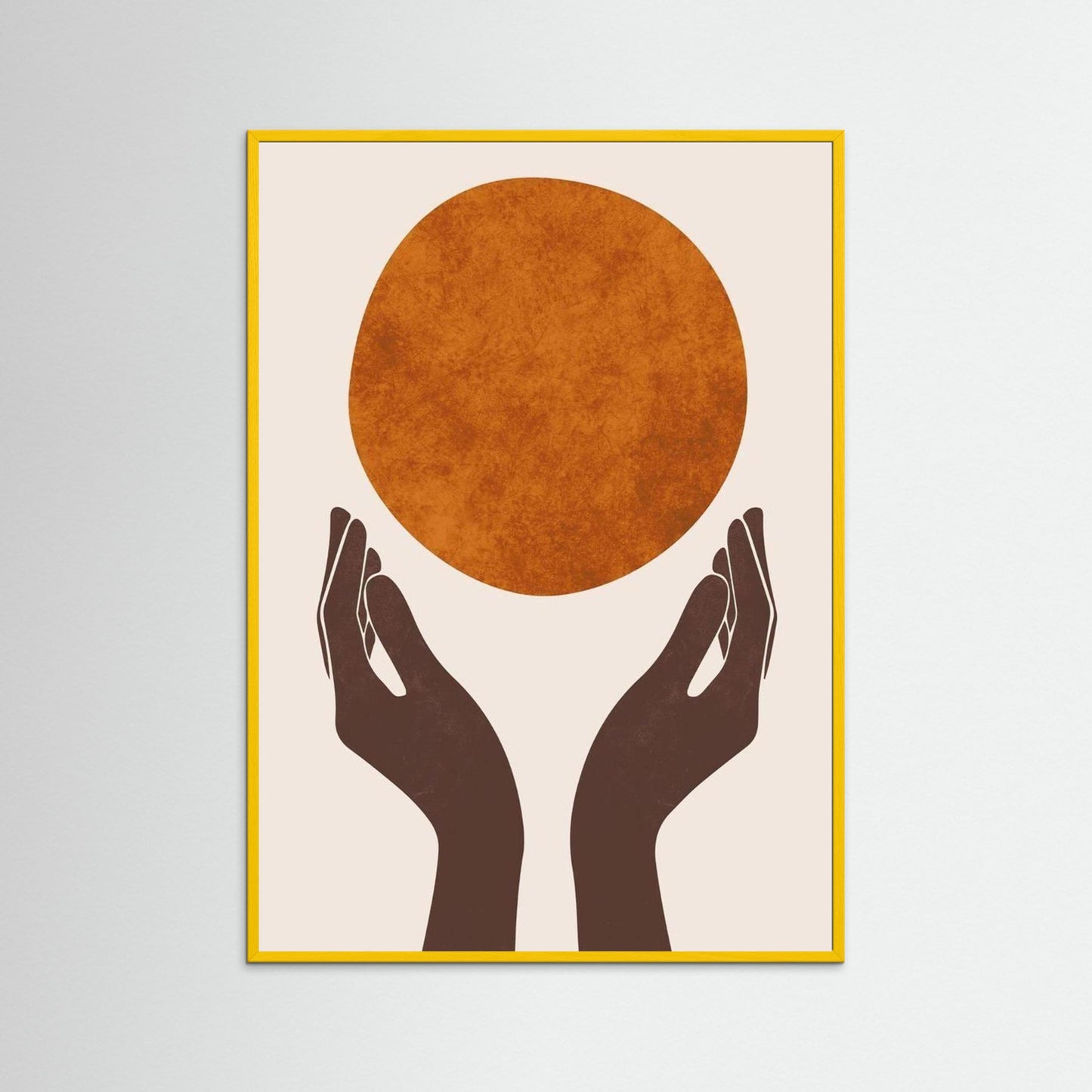 Bohmian minimalist poster 
