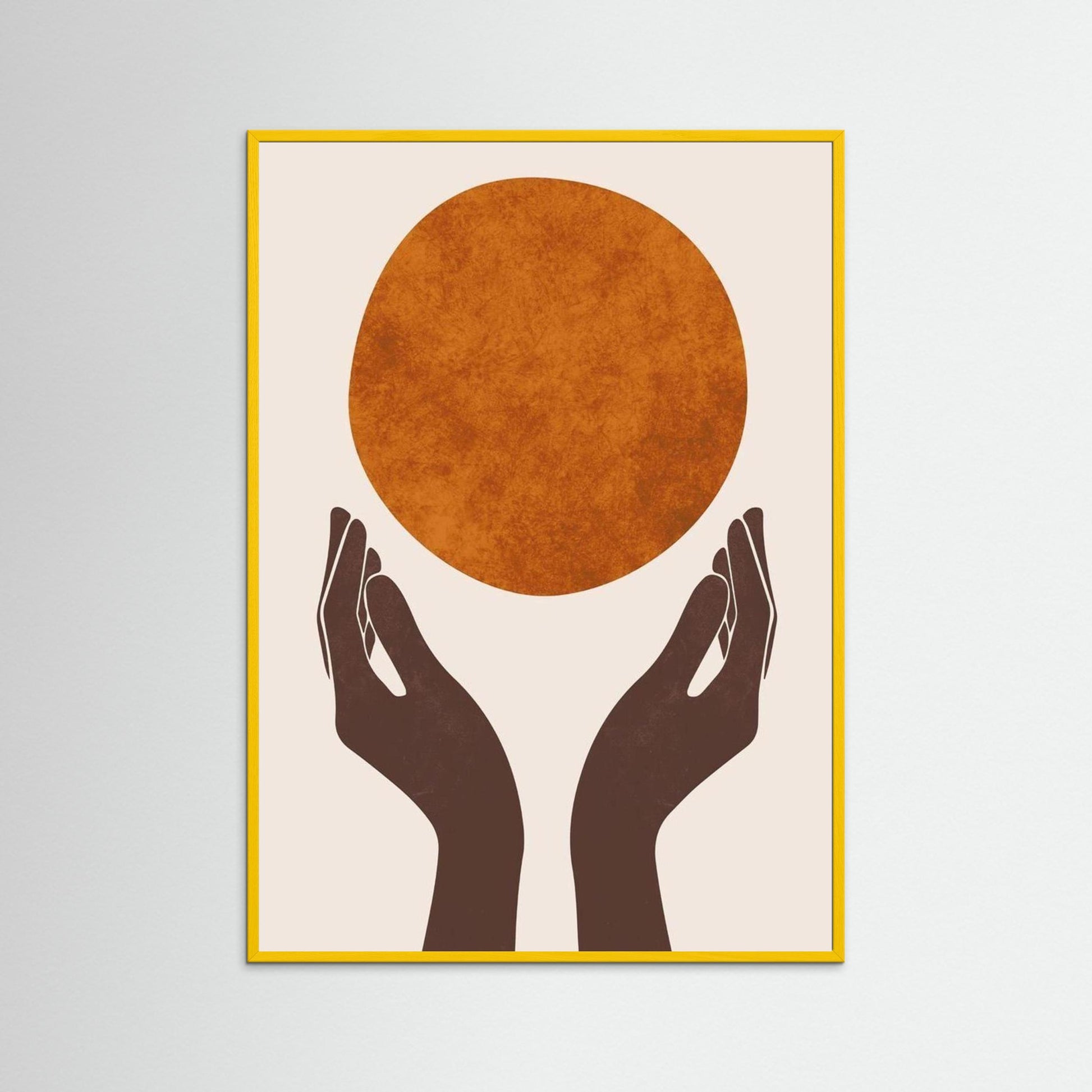 Bohmian minimalist poster 