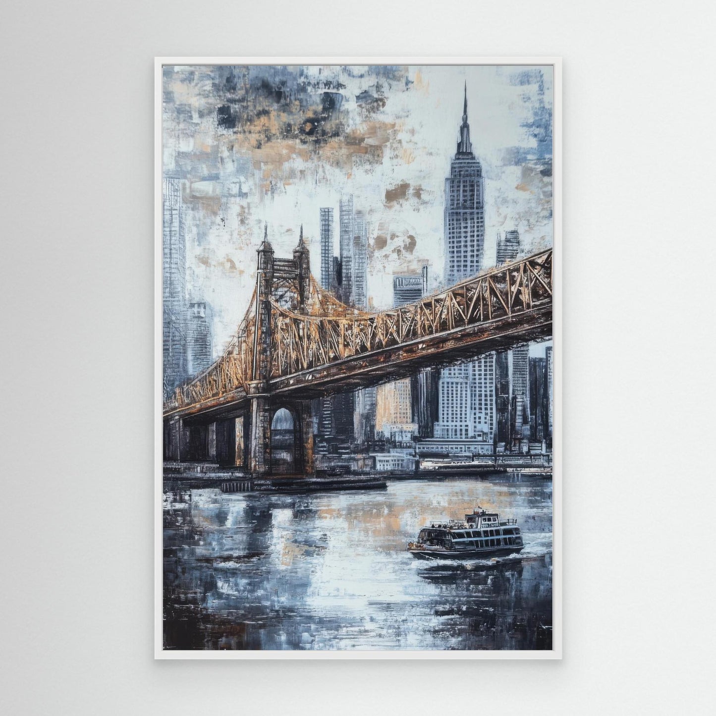 Cityscape wall art