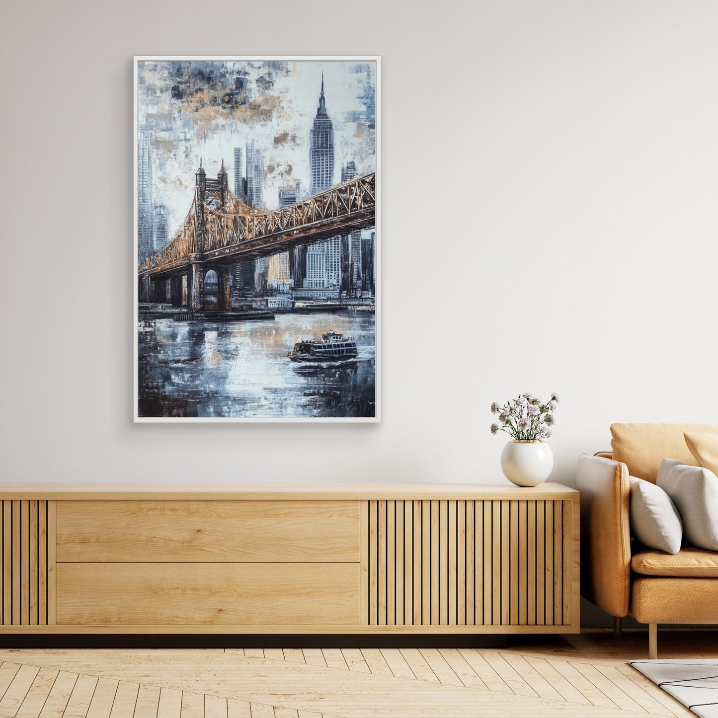 Cityscape wall art
