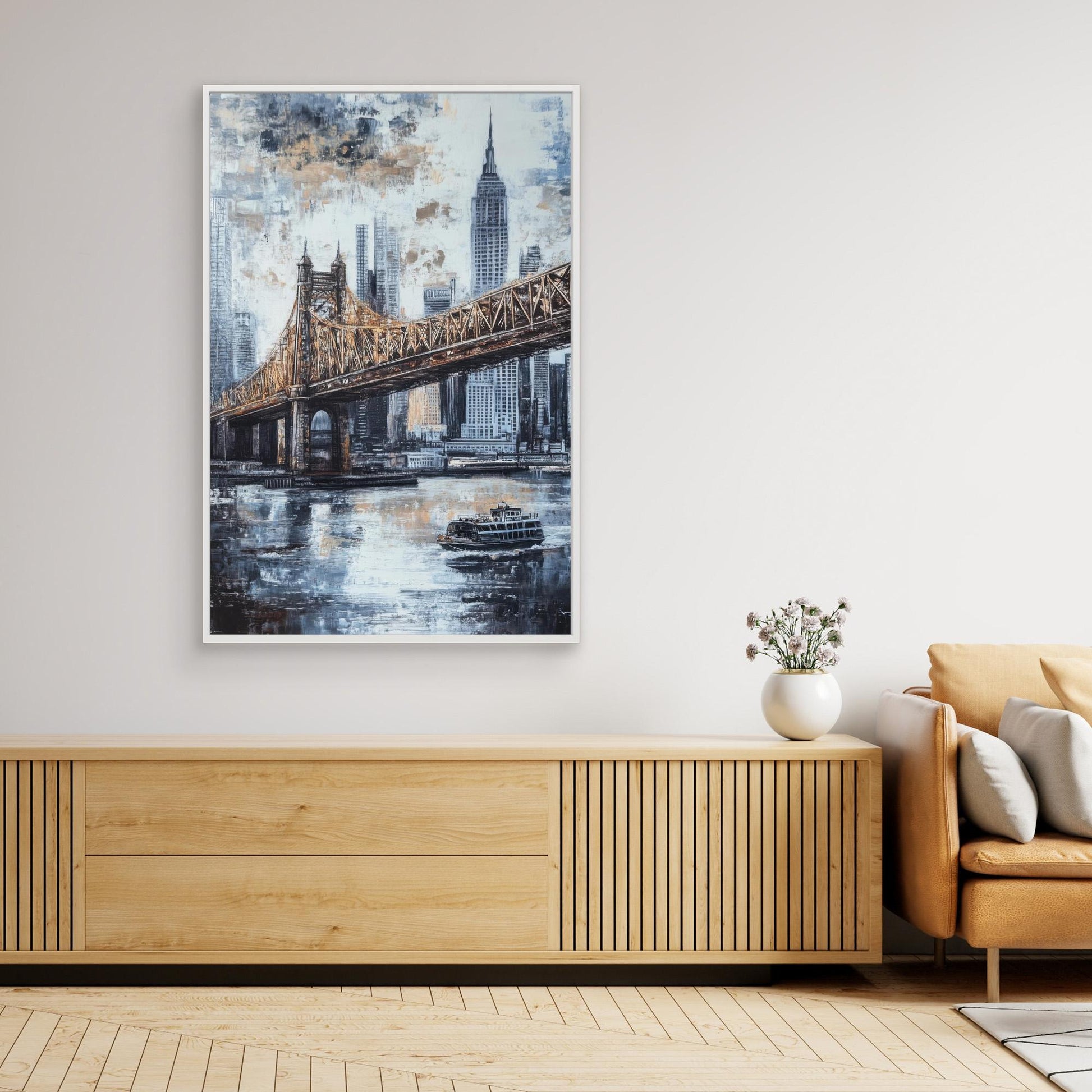 Cityscape wall art