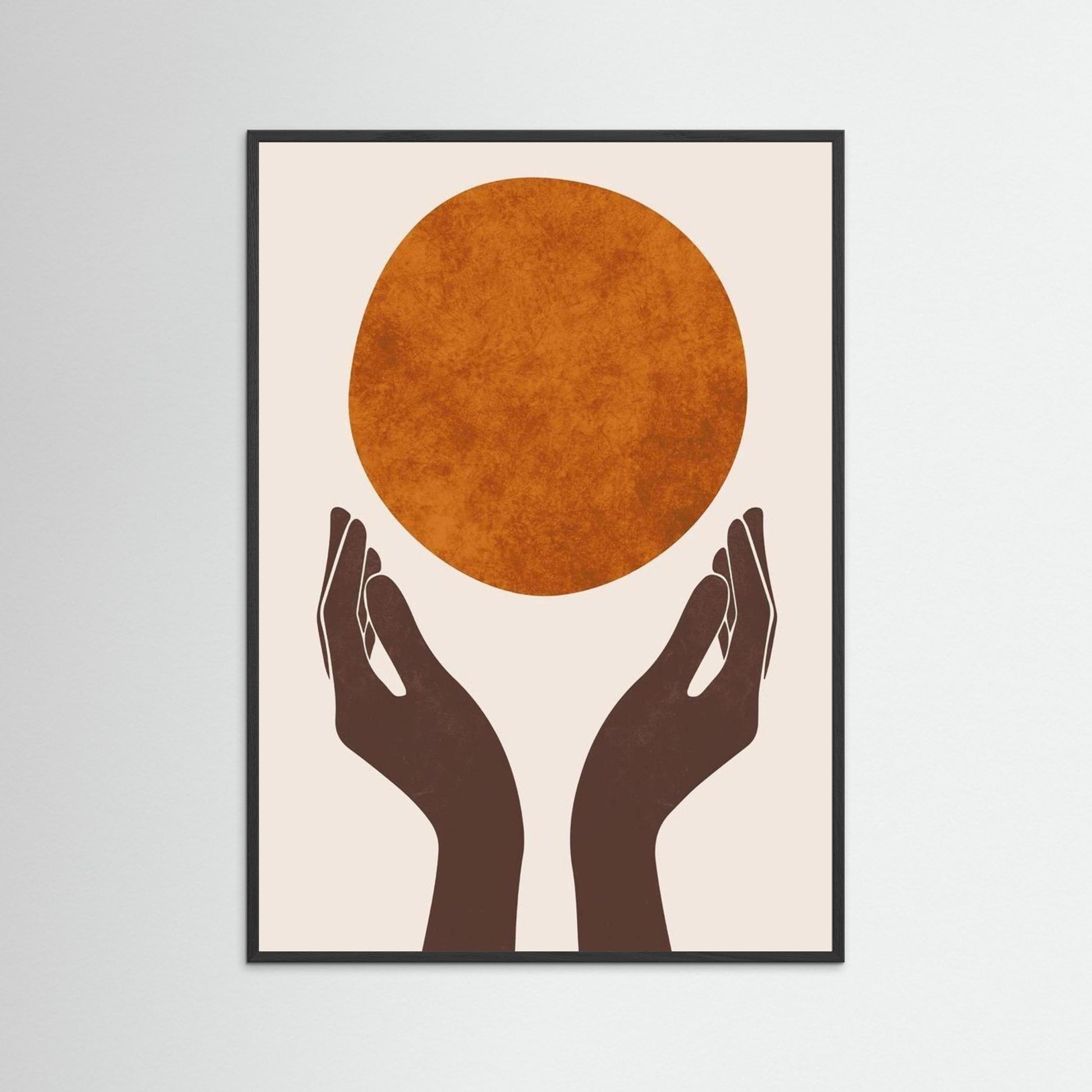 Bohmian minimalist poster 