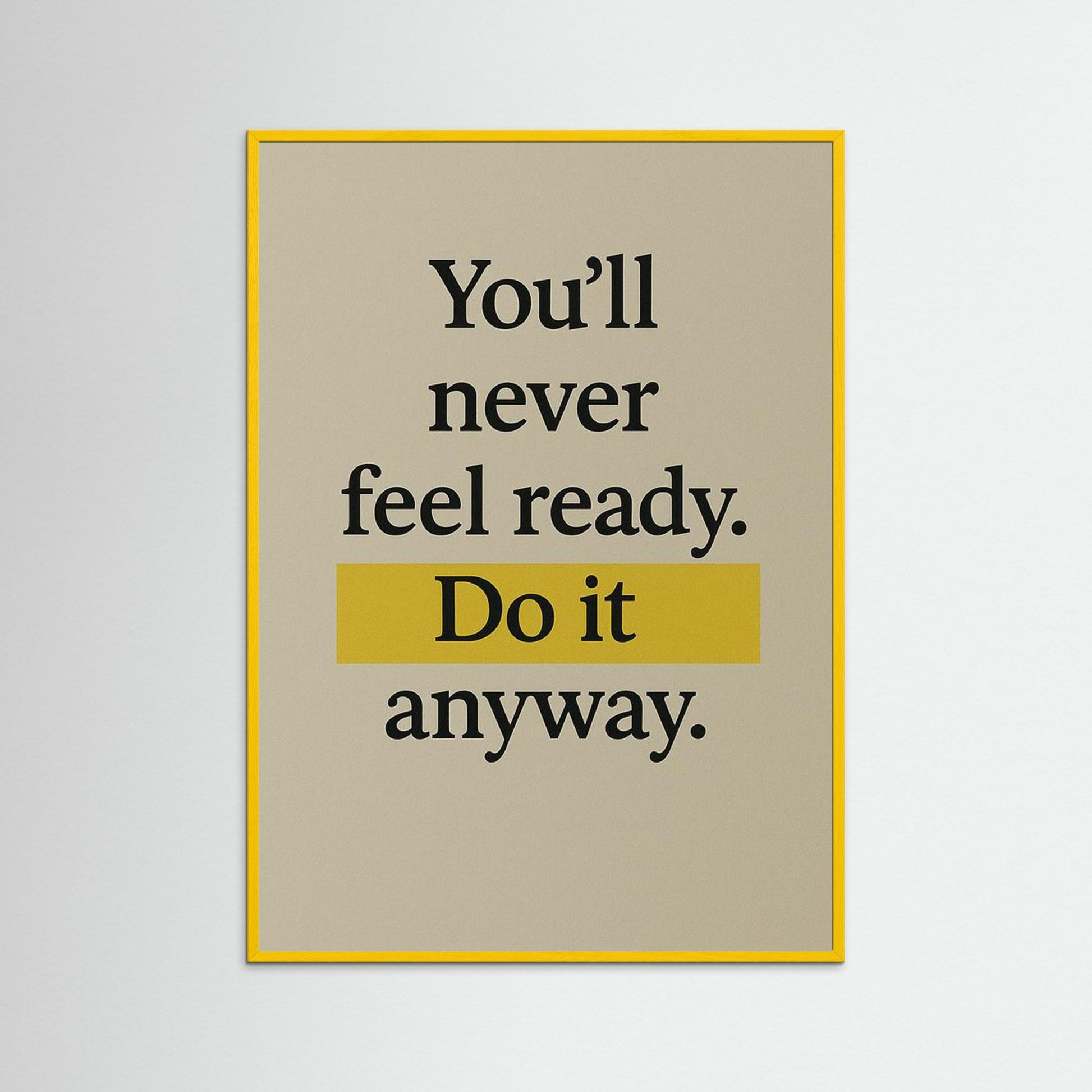 Framed poster wall art, qotes poster,print poster, printable wall art , room decoration, motivation poster 