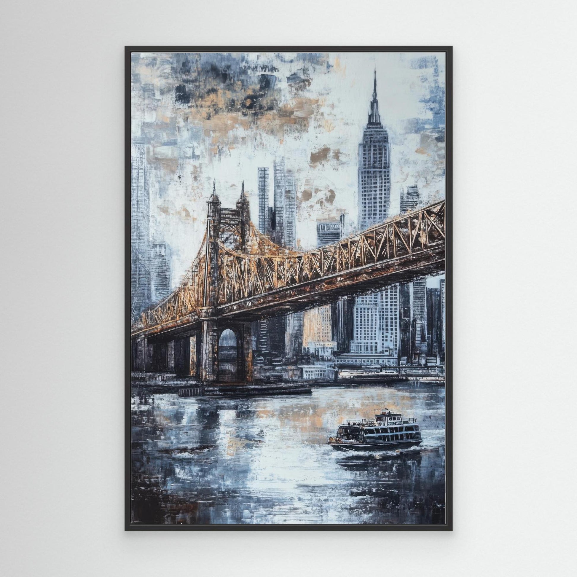Cityscape wall art