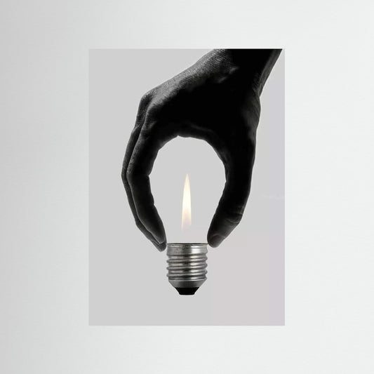 Conceptual art poster