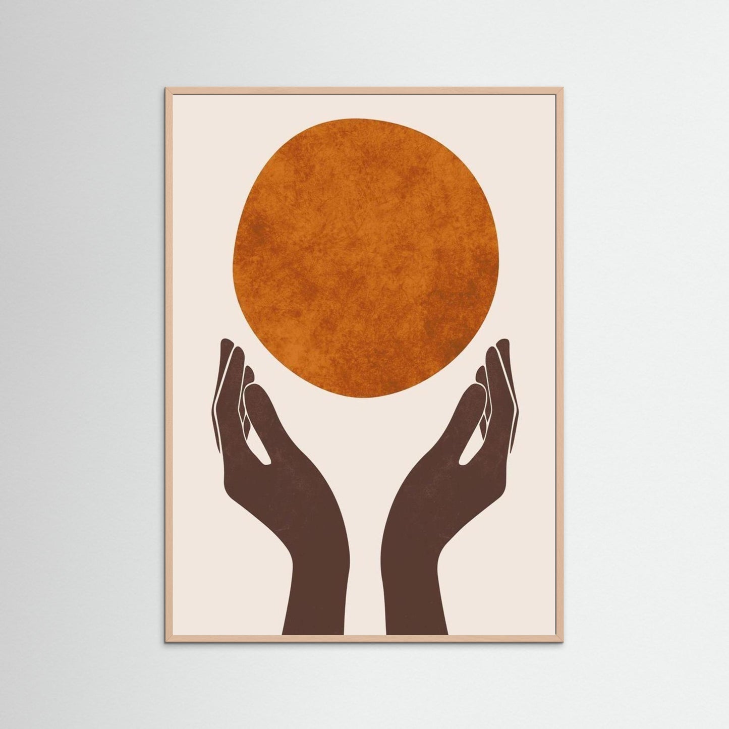 Bohmian minimalist poster 